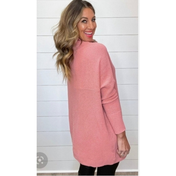 Free People Ottoman Slouchy Tunic Sweater Dress Oversized - Picture 2 of 8
